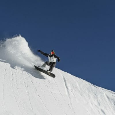 Snowboard im Kleinwalsertal