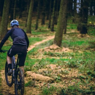 Mountainbike Waldweg Kleinwalsertal-Ifen