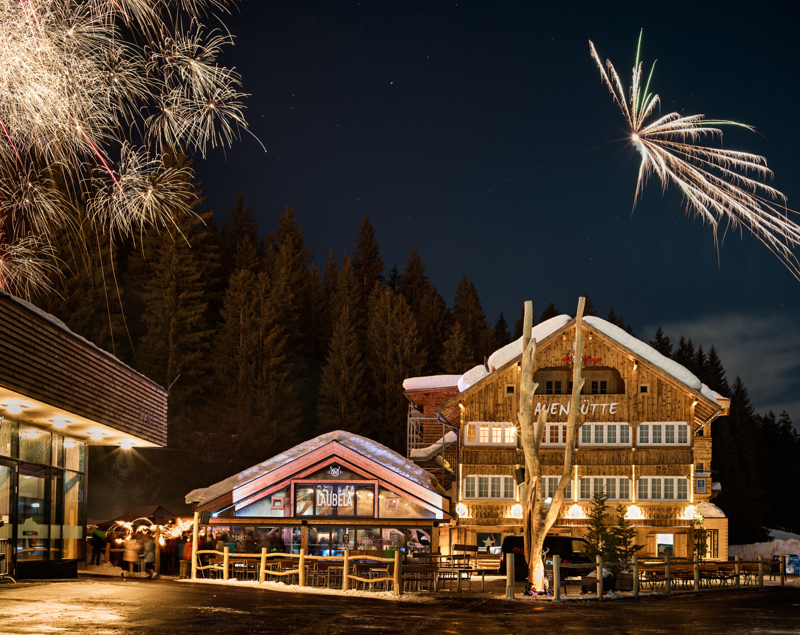Feuerwerk auenhütte